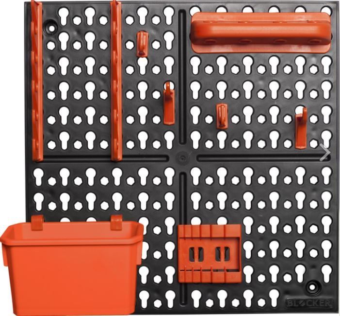 Панель инструментальная Blocker Expert с наполнением малая 326х100х326 мм черный/оранжевый(13)
